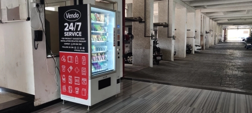 smart and touchless vending machine technology in India