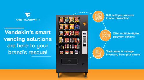 smart vending machine powered by Vendekin